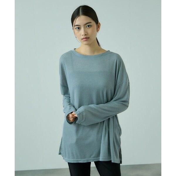 VICKY / ビッキー セミシアーオーバーサイズカットソー≪手洗い可能≫