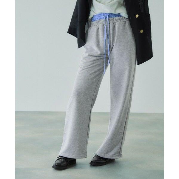 VICKY / ビッキー 配色ドッキングスウェットパンツ≪セットアップ対応/手洗い可能≫