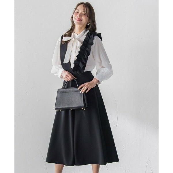 Viaggio Blu / ビアッジョブルー ダンボールフリルジャンパースカート