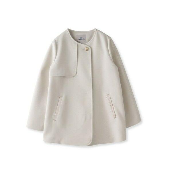 Viaggio Blu / ビアッジョブルー ノーカラーハーフコート