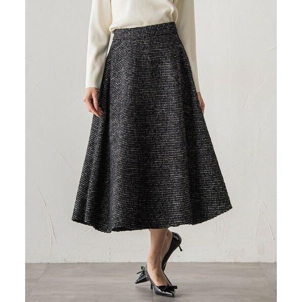 Viaggio Blu / ビアッジョブルー モノトーンツイードスカート