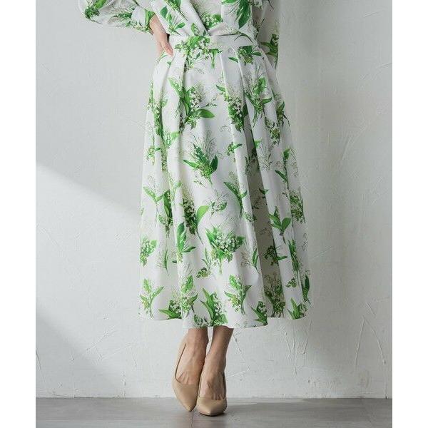 Viaggio Blu / ビアッジョブルー スズランプリントスカート