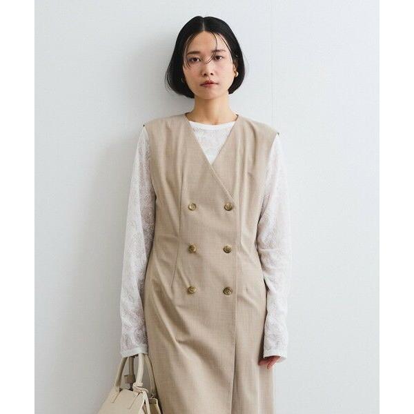 ketty / ケティ 梳毛合繊ジレワンピース≪手洗い可能≫