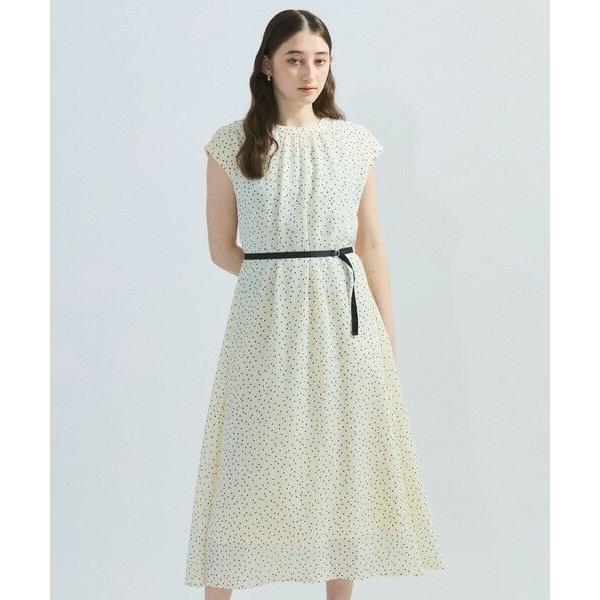 ketty / ケティ ドット柄シアーサッカーワンピース≪手洗い可能≫