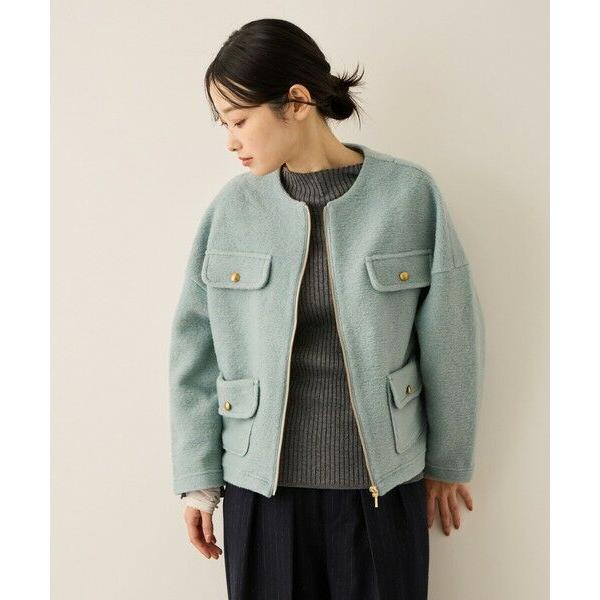 ketty / ケティ イタリアンエアリー4ポケットZIPブルゾン