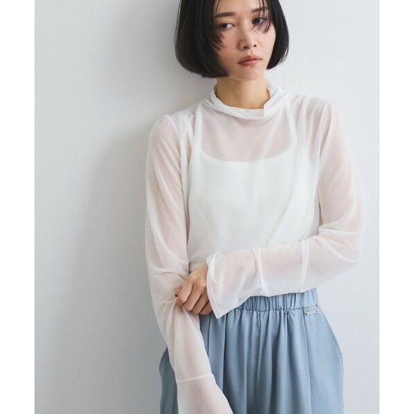 ketty / ケティ シアーハイネックカットトップス≪手洗い可能≫
