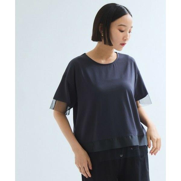 ketty / ケティ グログラン*チュールキリカエカットソー≪手洗い可能≫