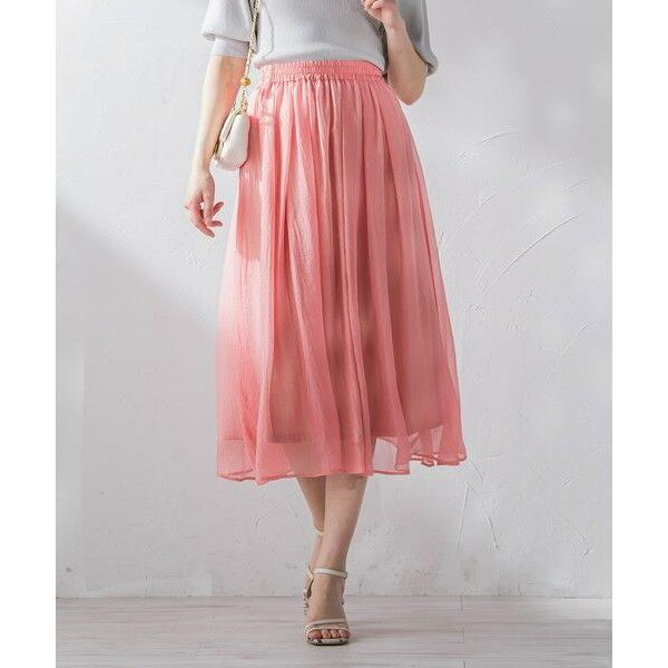 ketty / ケティ 箔プリントギャザーフレアスカート ≪手洗い可能≫