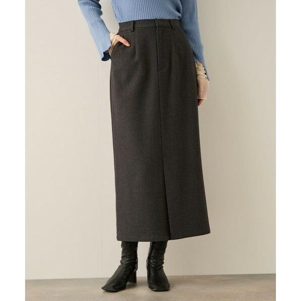 ketty / ケティ ウールライクストレッチIラインスカート≪手洗い可能≫