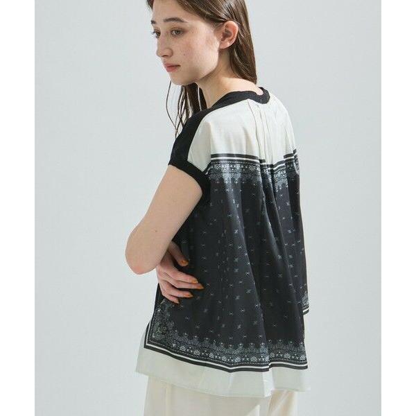 ketty / ケティ 【LHELBIE】スカーフドッキングニットトップス≪洗濯機で洗える≫