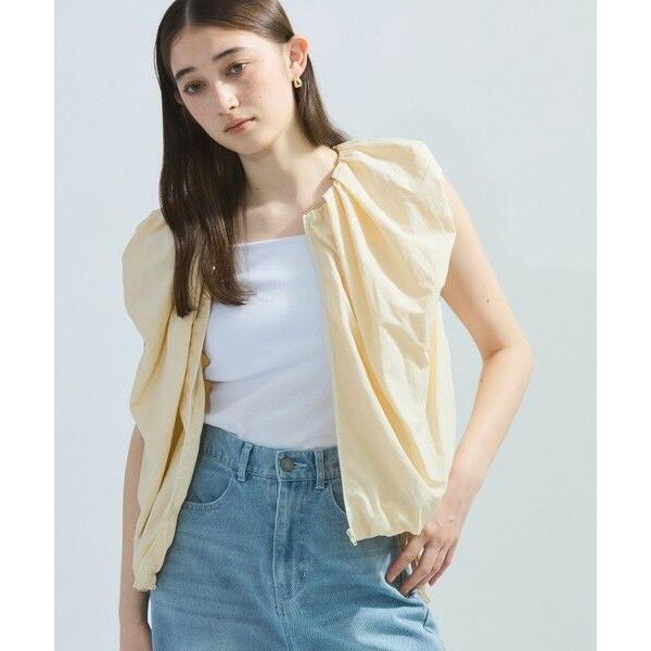 ketty / ケティ ナイロンギャザートップス≪手洗い可能≫