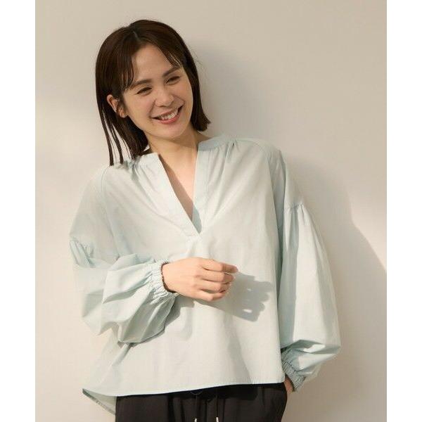 ketty / ケティ ハイカウントタイプライターキーネックブラウス