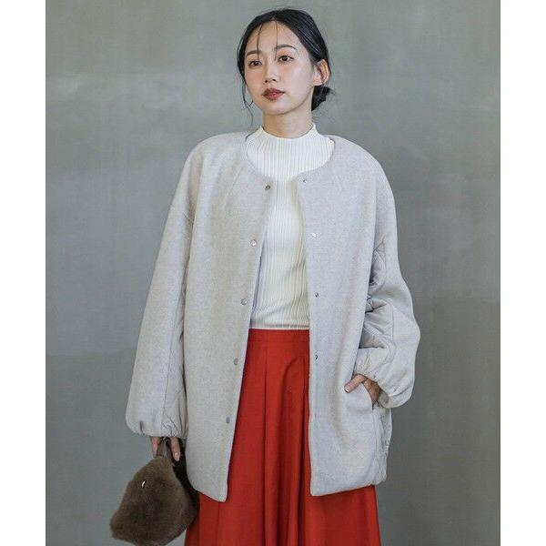 Droite lautreamont / ドロワットロートレアモン メランジブランケットコート