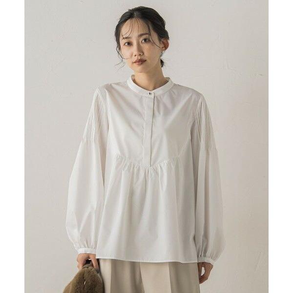 Droite lautreamont / ドロワットロートレアモン TCタイプライターブラウス≪洗濯...