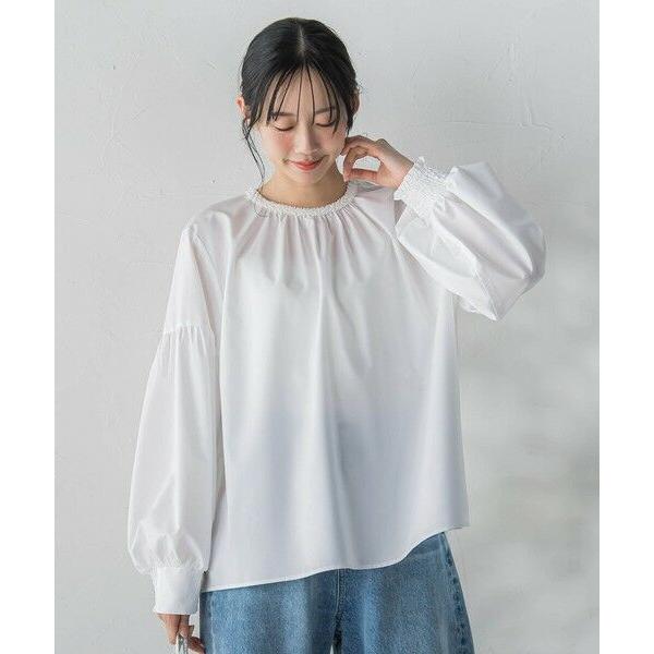 Droite lautreamont / ドロワットロートレアモン ブレードブラウス≪洗濯機で洗える...