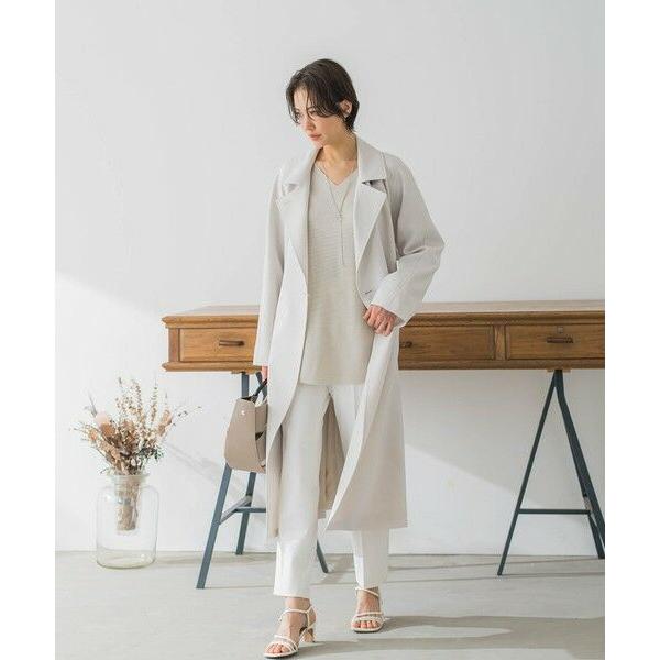 LAUTREAMONT / ロートレアモン 防シワスプリングコート≪速乾/紫外線防止/洗える≫