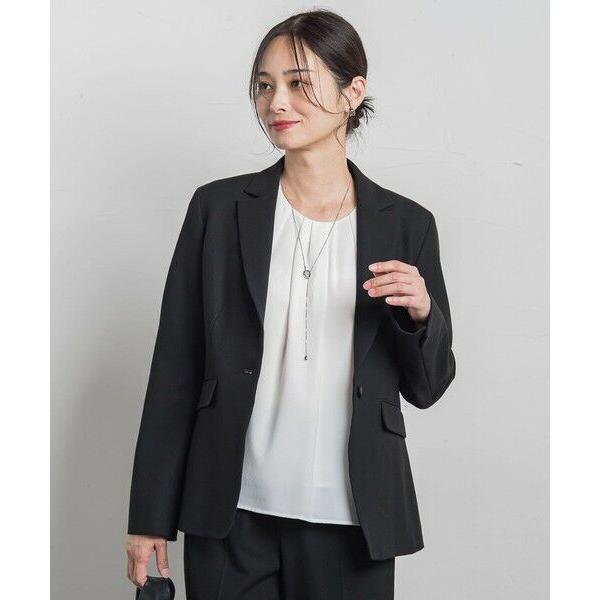 LAUTREAMONT / ロートレアモン 両面起毛テーラードジャケット≪洗える/セットアップ対応≫