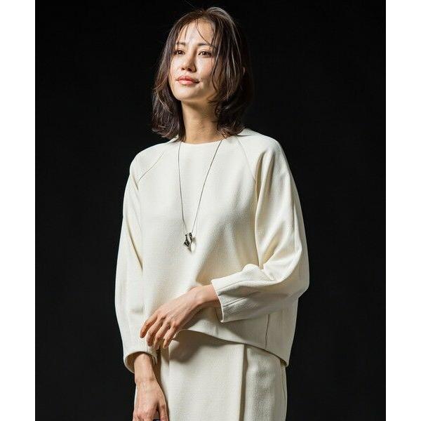 LAUTREAMONT / ロートレアモン フォルムスリーブカットソー≪セットアップ対応/洗濯機で洗...