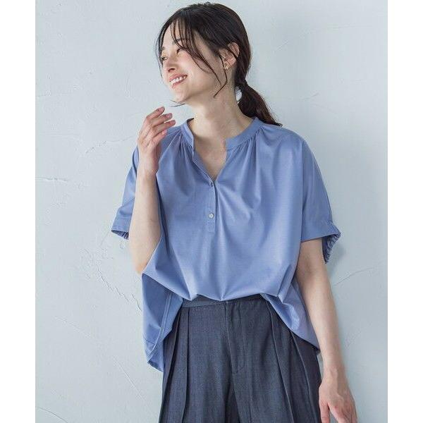 LAUTREAMONT / ロートレアモン クールタッチスキッパーカットソー≪洗濯機で洗える≫