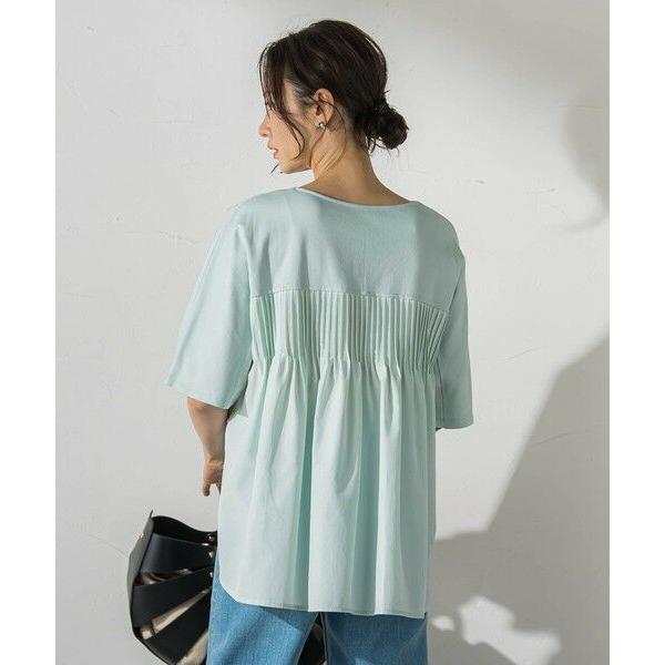 LAUTREAMONT / ロートレアモン 【WEB限定】≪夏の体型カバーに≫タックフレアカットソー