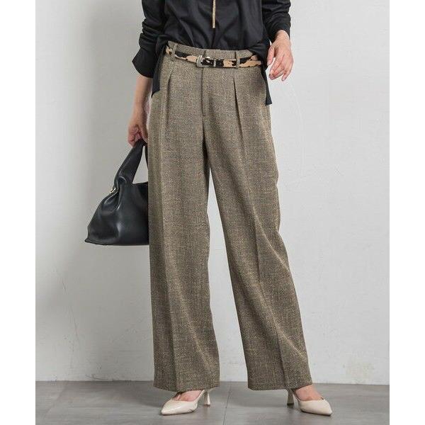 LAUTREAMONT / ロートレアモン トリッカースラブツイードパンツ≪手洗い可能・防シワ・UV...