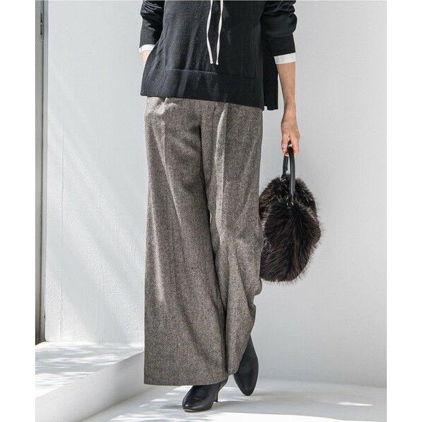 LAUTREAMONT / ロートレアモン ツイルツイードワイドパンツ