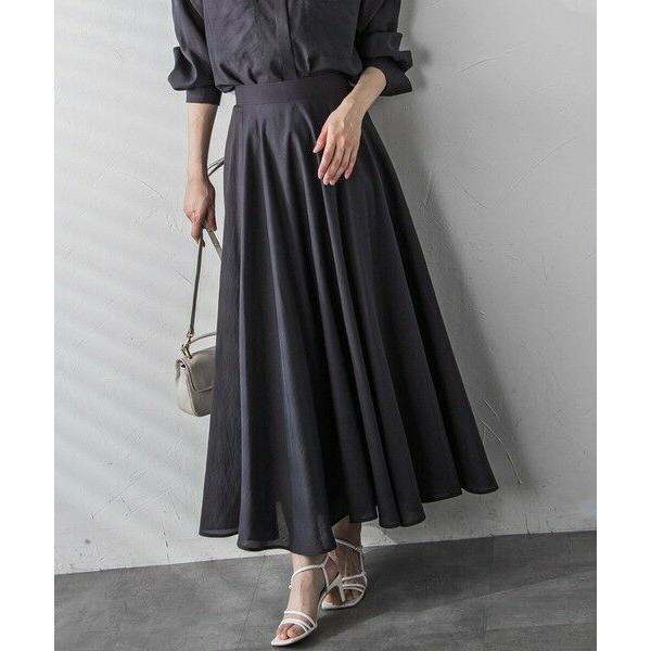 LAUTREAMONT / ロートレアモン シアーバンブーサーキュラースカート