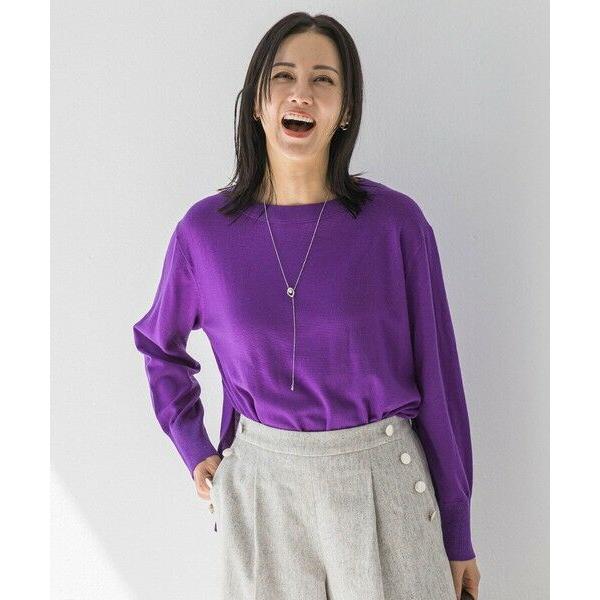 LAUTREAMONT / ロートレアモン ANGELINAリブスリーブニット≪WEB限定11号/洗...