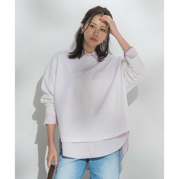 LAUTREAMONT / ロートレアモン ファインメリノウールドルマンニット≪洗える≫