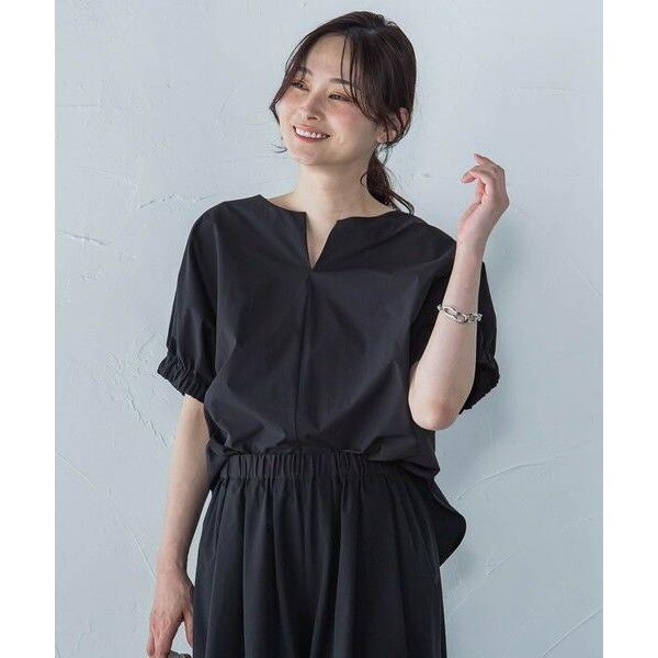 LAUTREAMONT / ロートレアモン 【晴れ軽】撥水UVキーネックブラウス≪UV/接触冷感/撥...