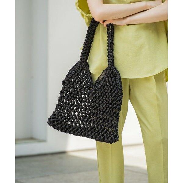 la.f... / ラ・エフ 透かし編みトートバッグ
