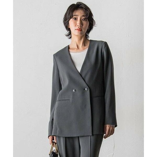 la.f... / ラ・エフ ハイストレッチカルゼジャケット