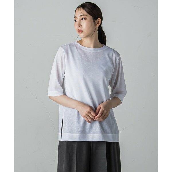 la.f... / ラ・エフ シアーTシャツ≪洗濯機で洗える≫