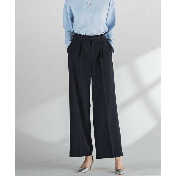 la.f... / ラ・エフ パーフェクトジャージワイドパンツ≪洗濯機で洗える≫