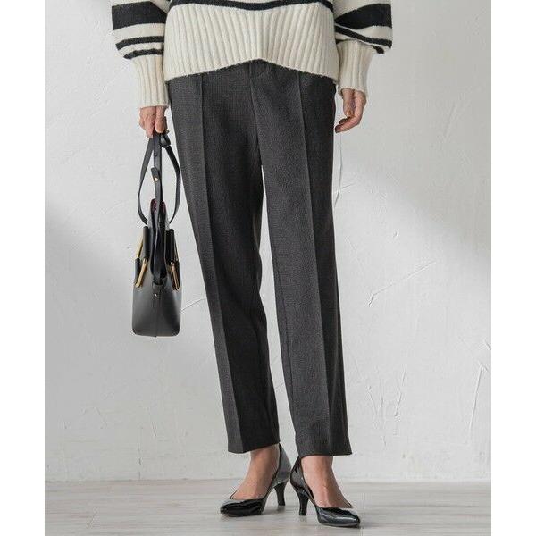 la.f... / ラ・エフ 両面起毛2WAYストレッチテーパードパンツ