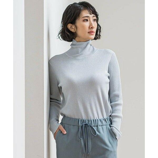 la.f... / ラ・エフ ラメリブタートルニット