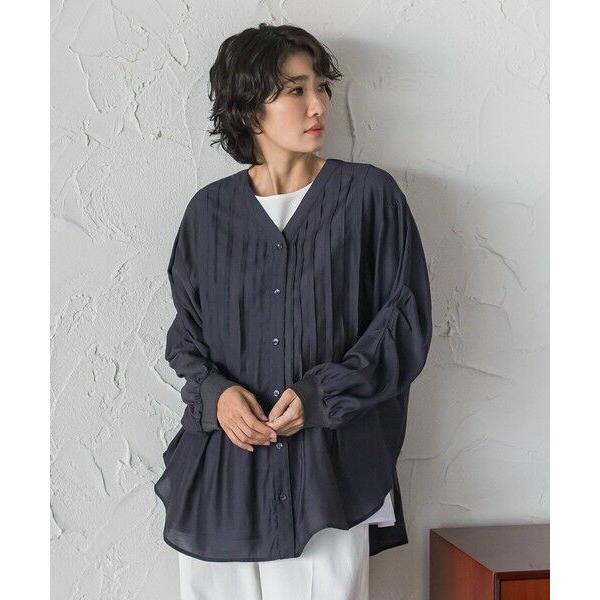 la.f... / ラ・エフ 【WEB限定】”着こなし広がる”シャツブラウス