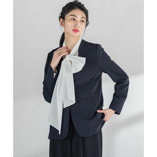 la.f...(大きいサイズ) / ラ・エフ(おおきいサイズ) 【大きいサイズ】ダブルクロスジャケッ...