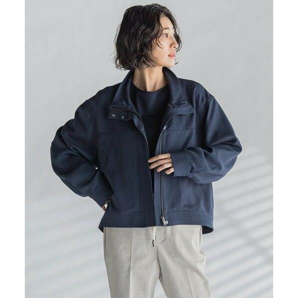 la.f...(大きいサイズ) / ラ・エフ(おおきいサイズ) 【大きいサイズ】スタンドカラーデニム...