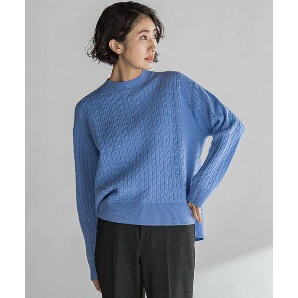 la.f...(大きいサイズ) / ラ・エフ(おおきいサイズ) 【大きいサイズ】ケーブルニット