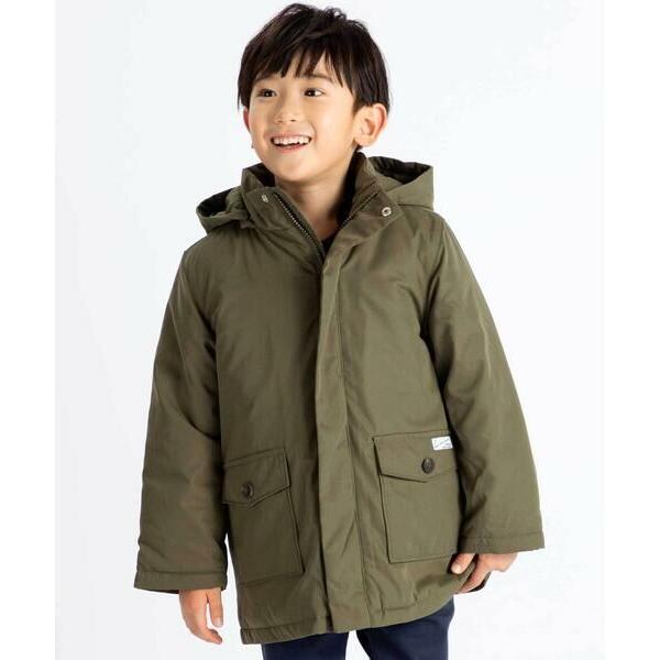 BeBe / べべ 【撥水加工】ボアライナーベスト付きナイロン中綿3wayコート(90~150cm)