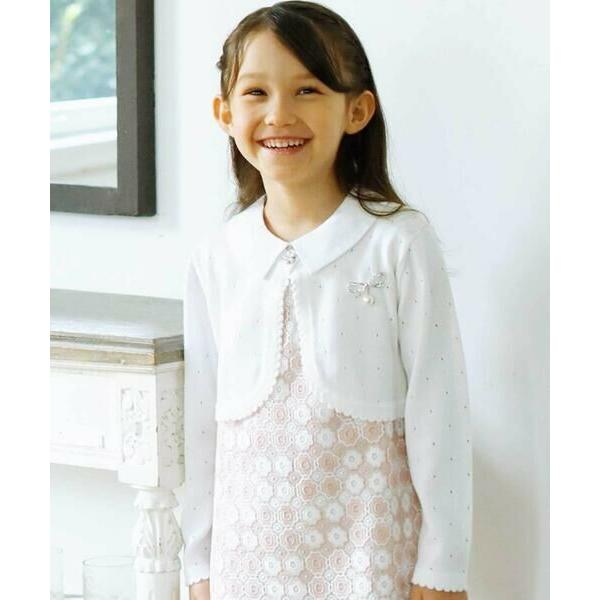 BeBe / べべ ニットボレロカーディガン(110~130cm)