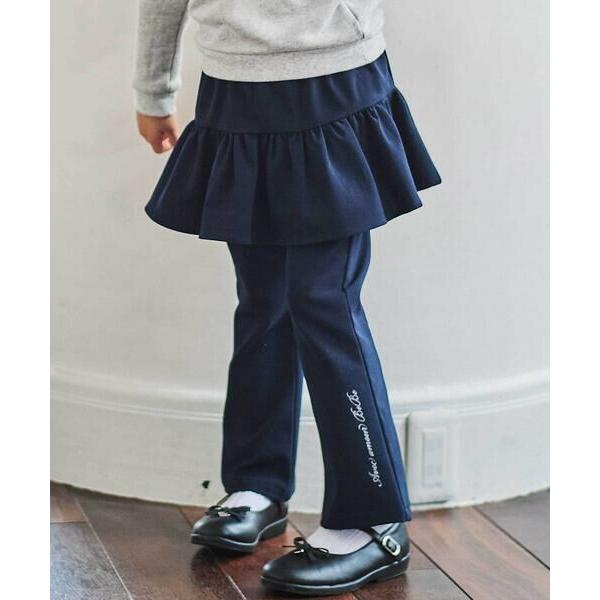 BeBe / べべ リムーバブルスカートオックスフレアロングパンツ(100~150cm)