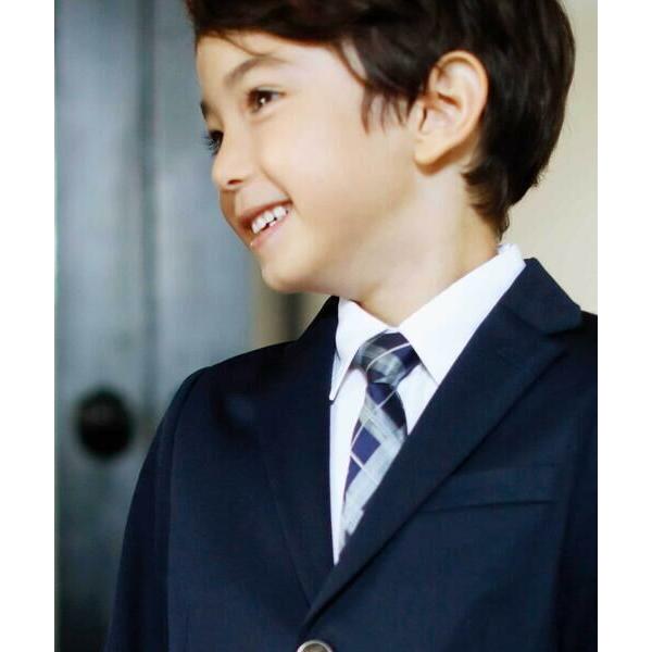 BeBe / べべ レジメンタルチェックネクタイ