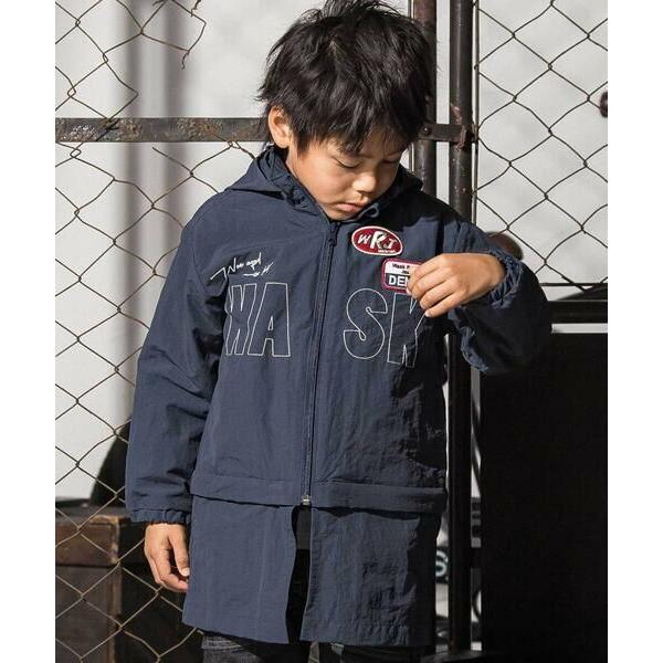 WASK / ワスク リバイバルWASKロゴナイロンジャケット(110~160cm)