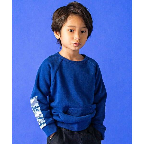 WASK / ワスク 迷彩パッチリバーシブルトレーナー(100~160cm)