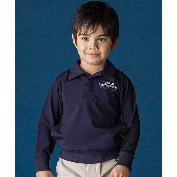 WASK / ワスク 襟付き裏チェックトレーナー(110~160cm)