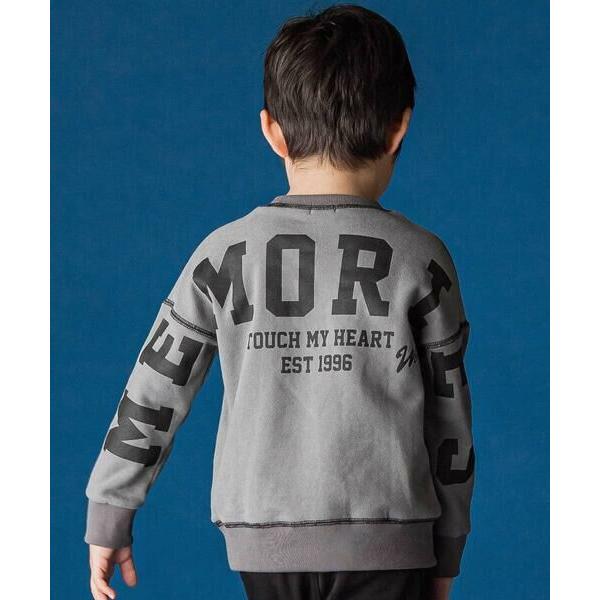 WASK / ワスク ロゴプリント配色ステッチBIGトレーナー(110~160cm)