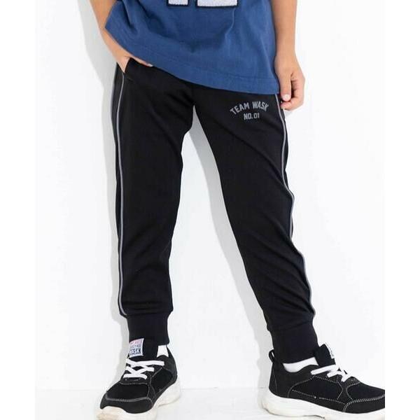 WASK / ワスク ミニ裏毛サイドラインジョガーパンツ(100~160cm)