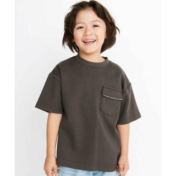 WASK / ワスク WASKアイコン刺しゅう パイルBIGTシャツ(100~160cm)